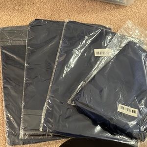 Navy blue solid table runner